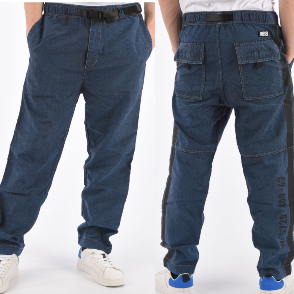 Diesel P- Berg Trousers Pants Classic Blue Size Small